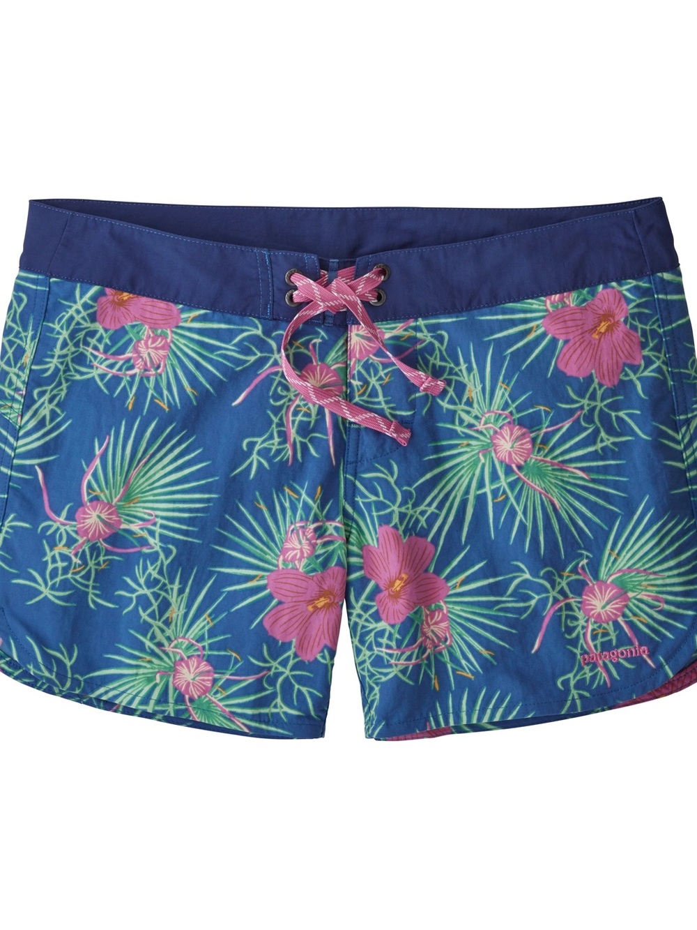 Patagonia Women’s Wayfarer Board Shorts 5”-Bayou Palmetto Blue